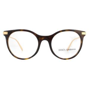 Dolce & Gabbana Eyeglasses DG3330 502 Havana Women