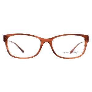 Giorgio Armani EyeEyeglasses 7098 5488 Striped Brown Womens 52mm