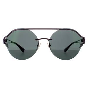 Versace Sunglasses VE2184 1414C0 Violet  Dark Gray Mirrored Green