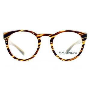 Dolce and Gabbana EyeEyeglasses 3251 3052 Striped Honey Men 49mm