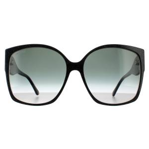 Jimmy Choo Sunglasses NOEMI/S DXF 9O Black Dark Gray Gradient