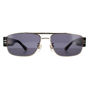 Police Sunglasses SPLA55 Origins 29 0301 Gold and Shiny Black  Smoke Grey