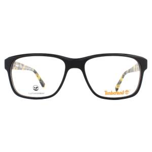 Timberland Eyeglasses TB1591 002 Matte Black Havana
